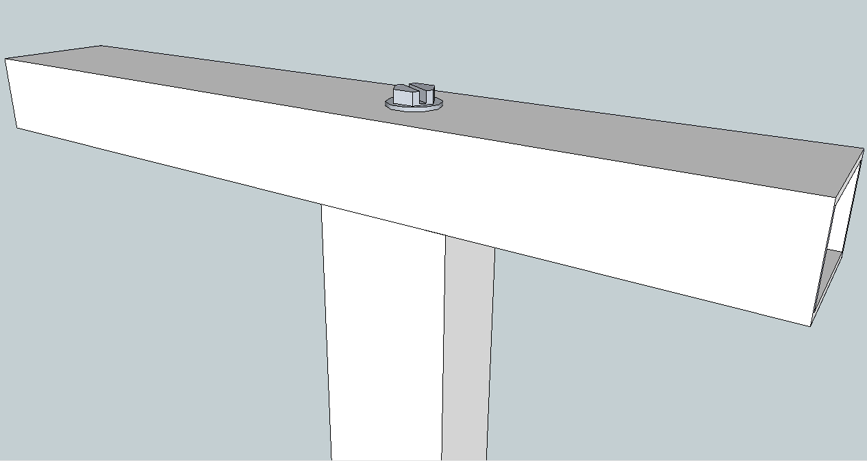 Composite joint closed view